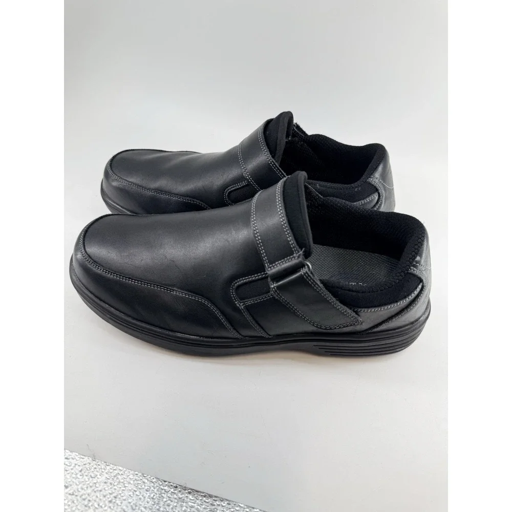 Ortho Feet 511Shoes Men 11EE  Black Leather Comfort  Walking Orthopedic Diabetic
